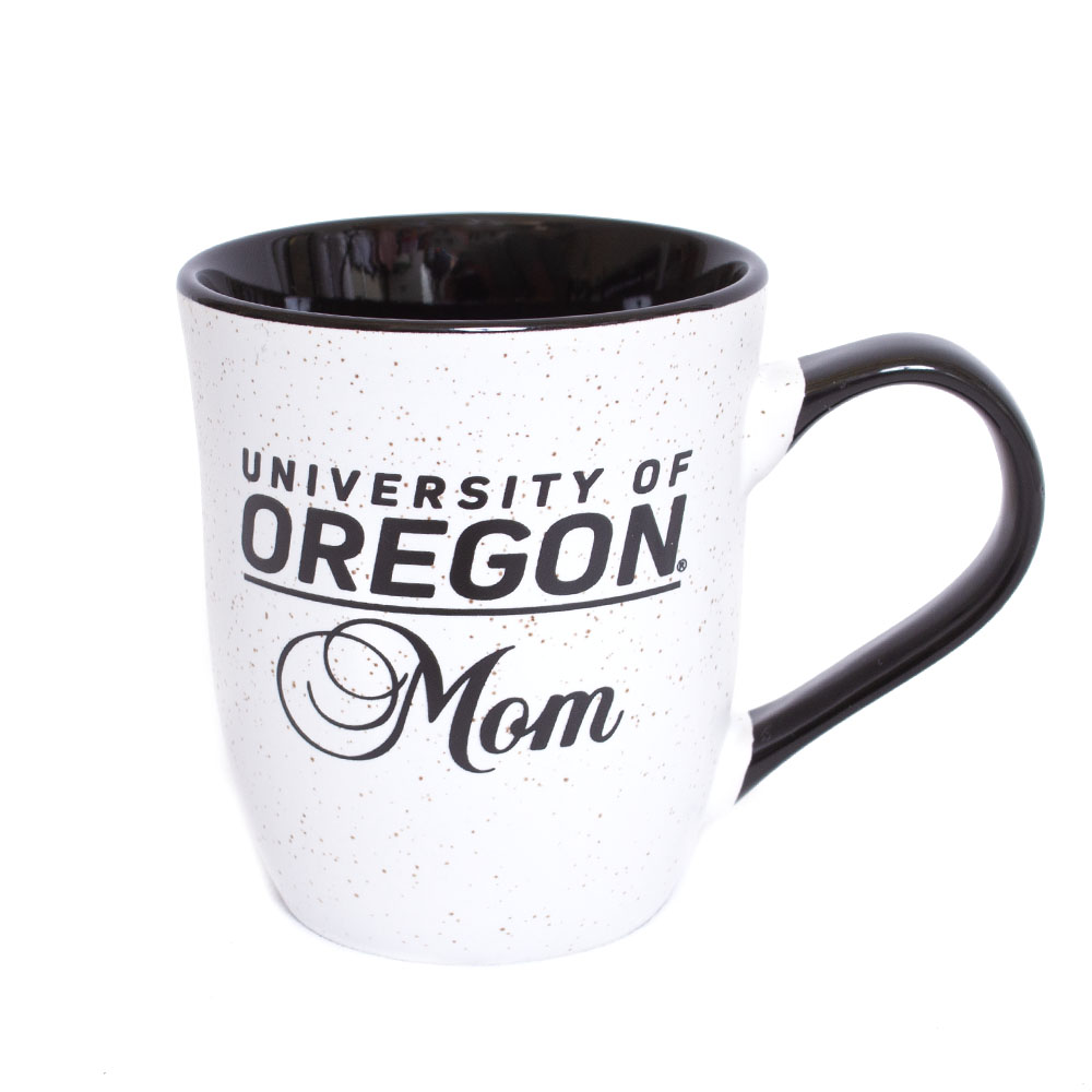 Ducks Spirit, RFSJ, Inc., Grey, Traditional Mugs, Home & Auto, University of Oregon Mom, 16 ounce, 826116